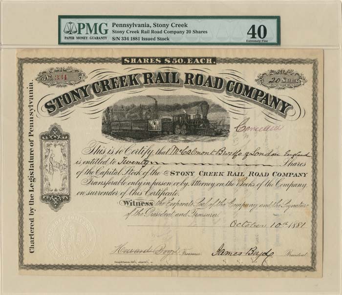 Stony Creek Rail Road Co.